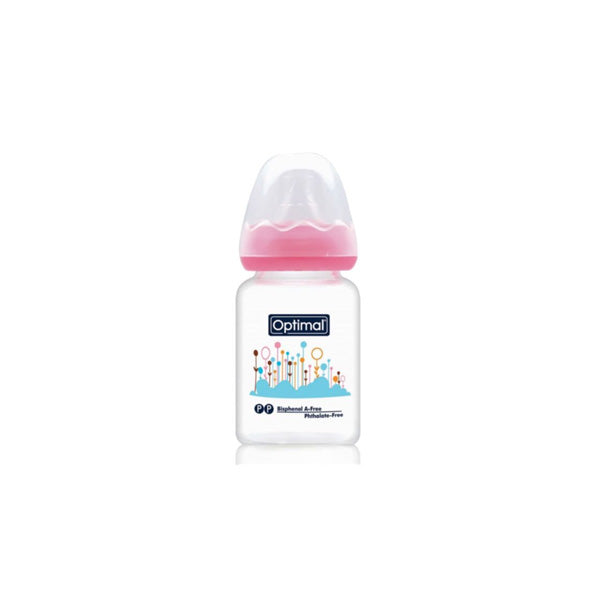 Optimal Glass Feeding Bottle Colored 60ml