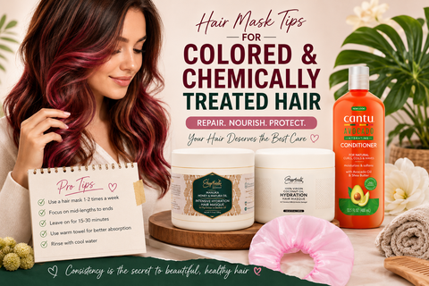 Hair Mask Tips for Colored and Chemically Treated Hair
