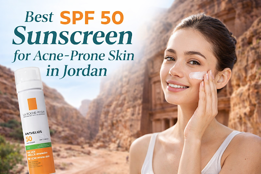 Best SPF 50 Sunscreen for Acne-Prone Skin in Jordan