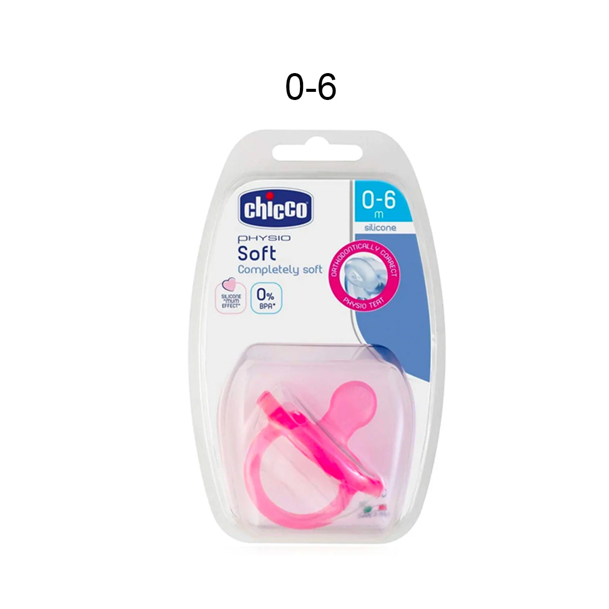 Chicco Soother Physio Soft Pink 1pc