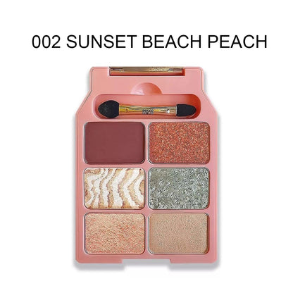Dolce Milk Eyeshadow Palette 6 Colors