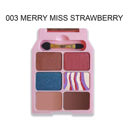 Dolce Milk Eyeshadow Palette 6 Colors