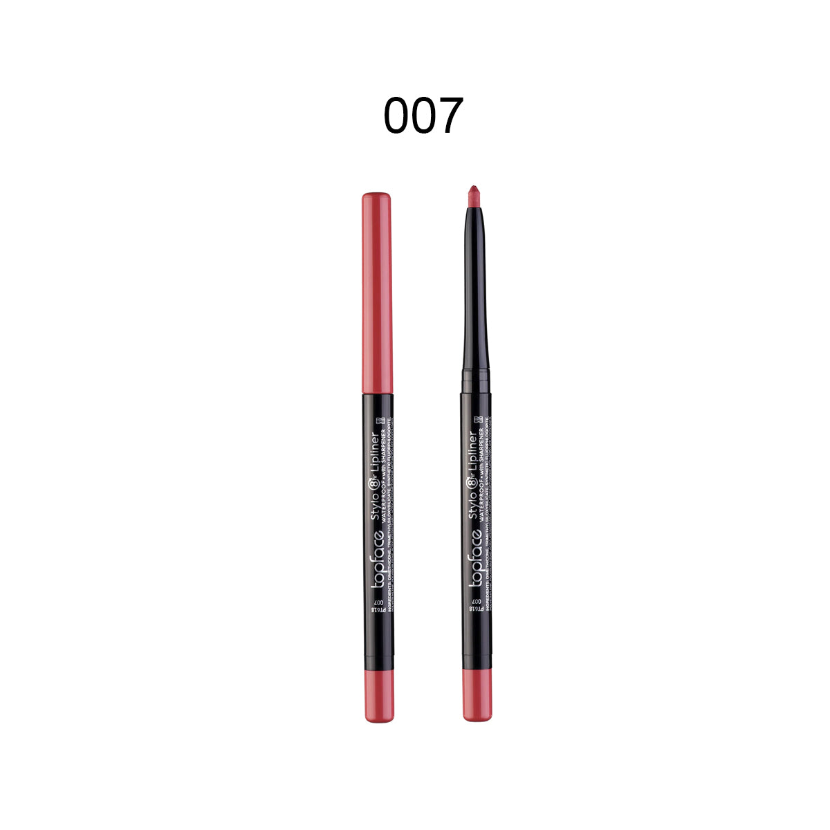 Topface Stylo Waterproof Lipliner With Sharpener 8hr