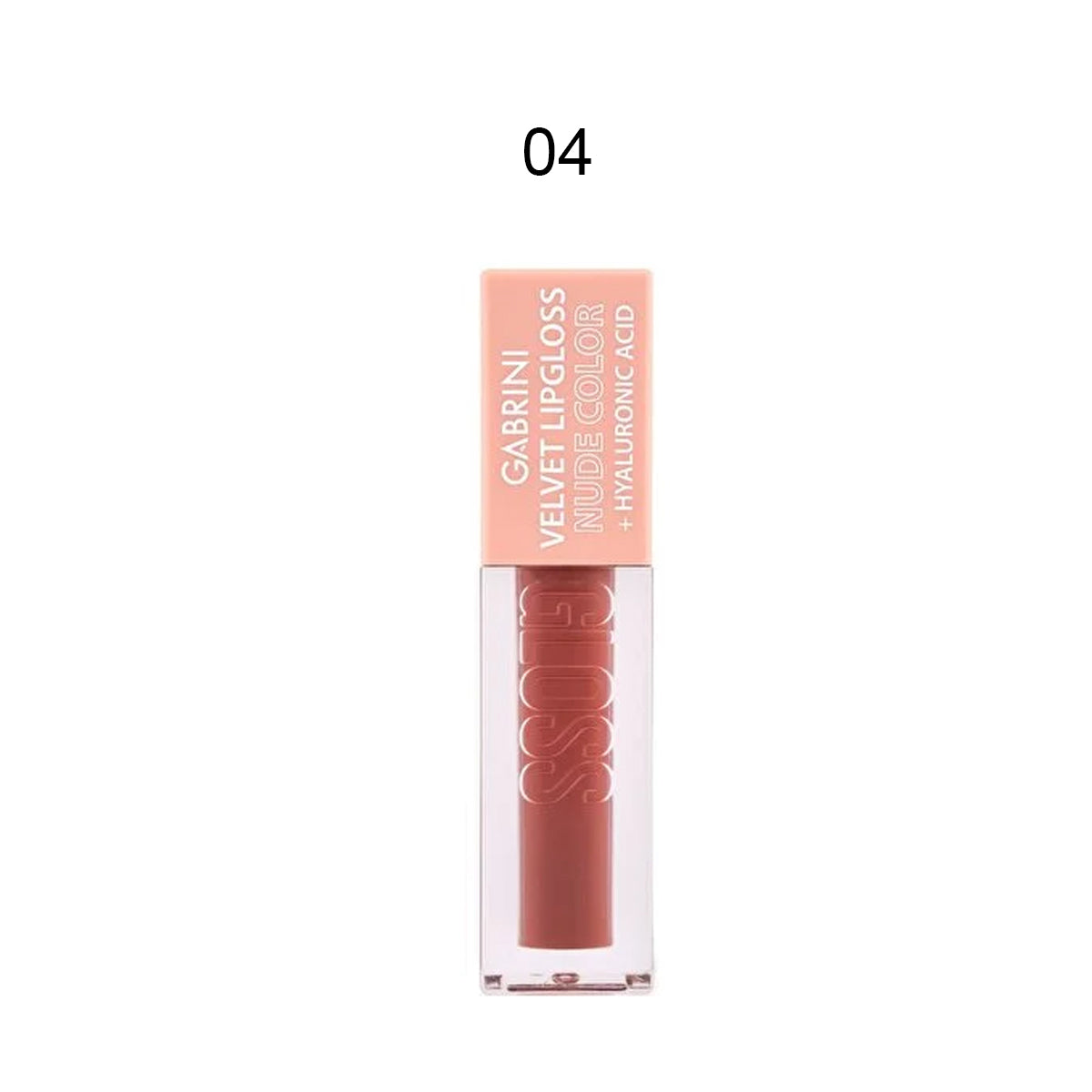 Gabrini Velvet Lip Gloss Nude Color