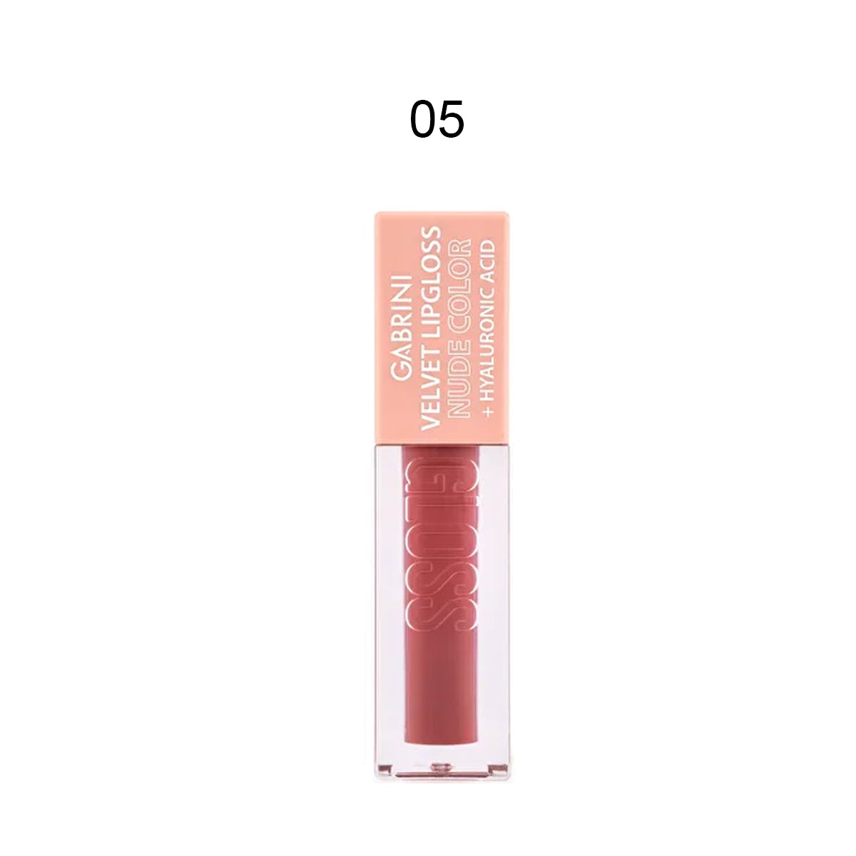Gabrini Velvet Lip Gloss Nude Color