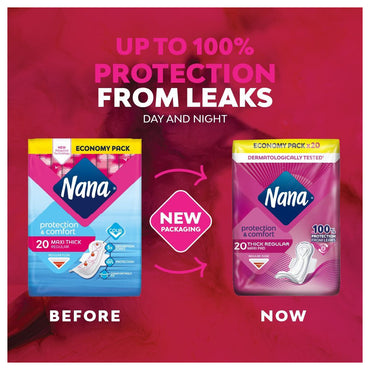 Nana Economy Pack Maxi Thick Regular 20 Pads