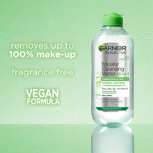 Load image into Gallery viewer, GARNIER MICELLAR CLEANSING WATER FOR COMBINATION AND OILY SKIN 400ML