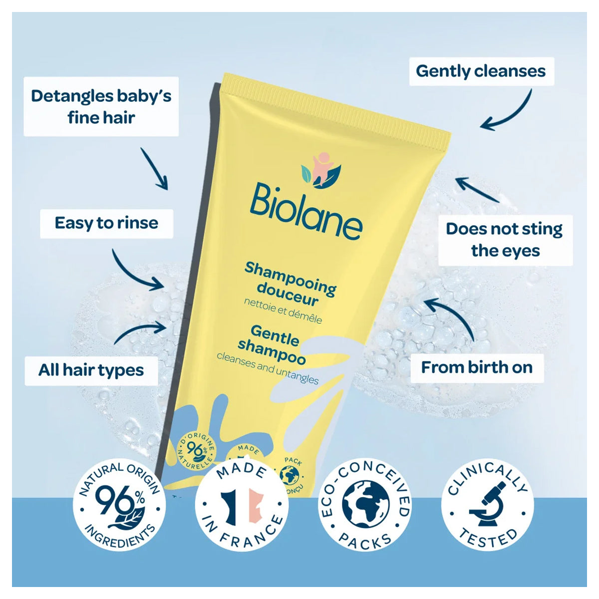 Biolane Gentle Shampoo 200ml Biolane Gentle Shampoo 200ml