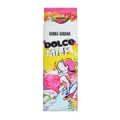 Dolce Milk Body Care Gift Set - 324 Hanna Banana Shower Gel 300ml + Sponge + Cosmetic Bag