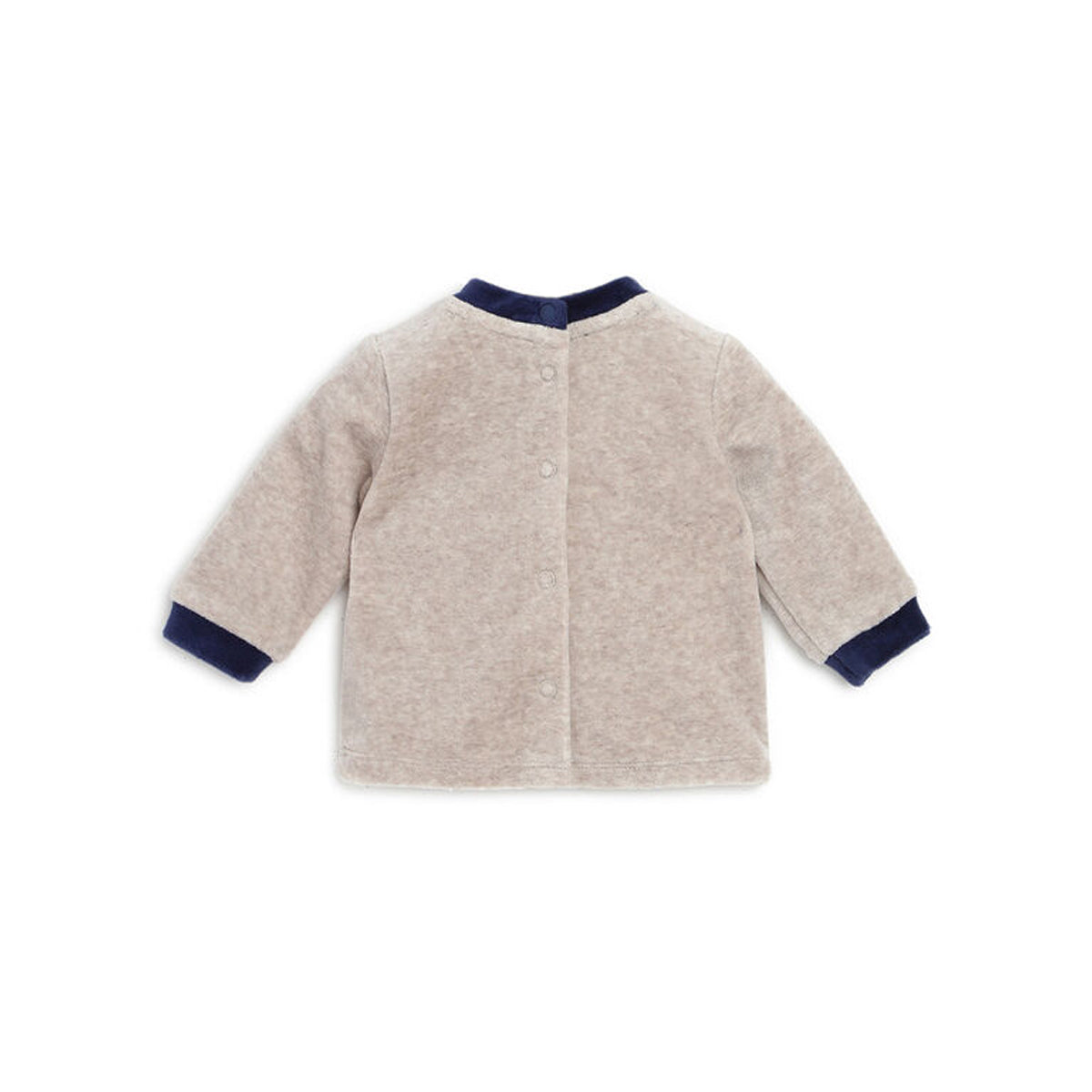Chicco Boys Dark Blue Applique Smock with Legging 6 Months