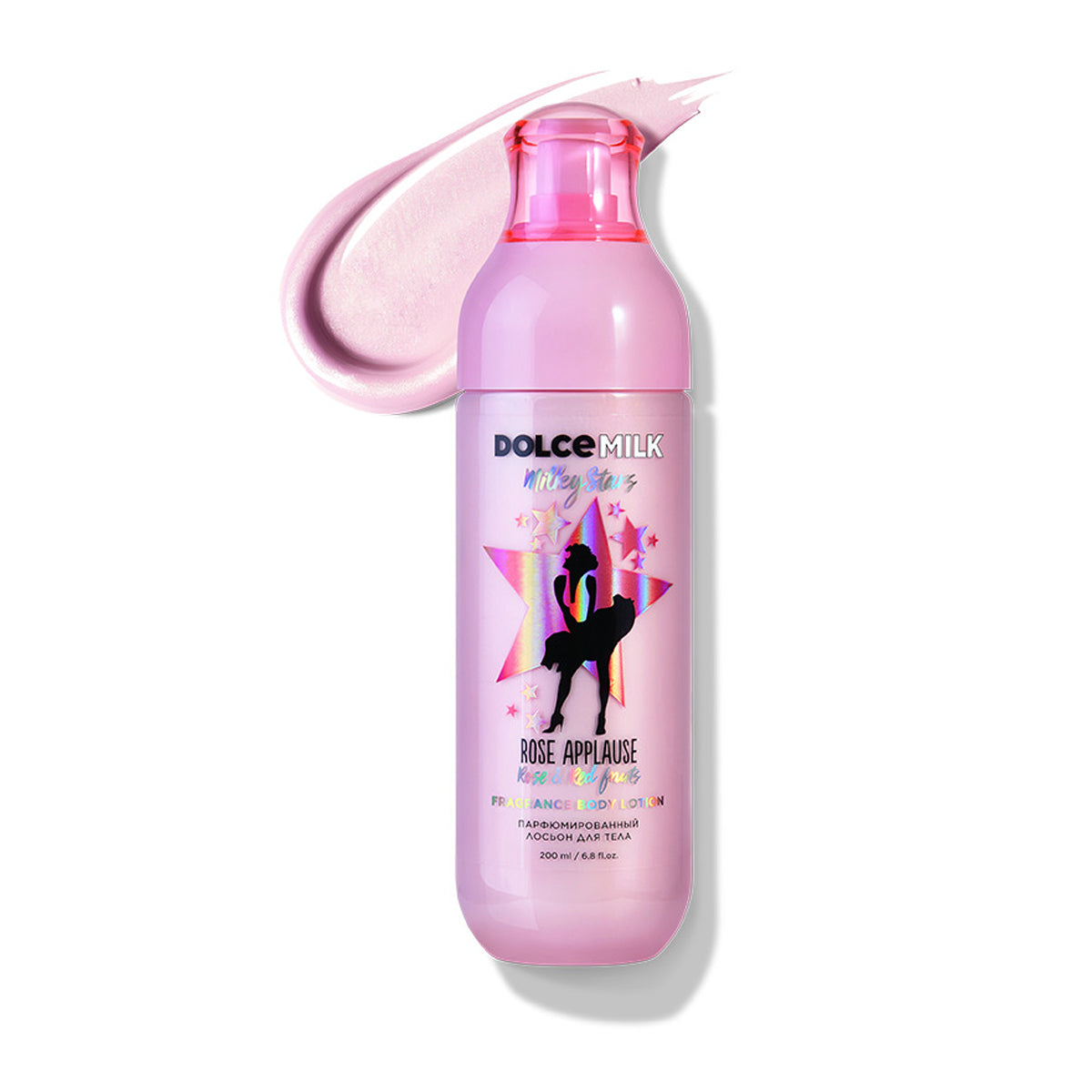 Dolce Milk Fragrance Body Lotion Milky Stars Rose Applause 200ml