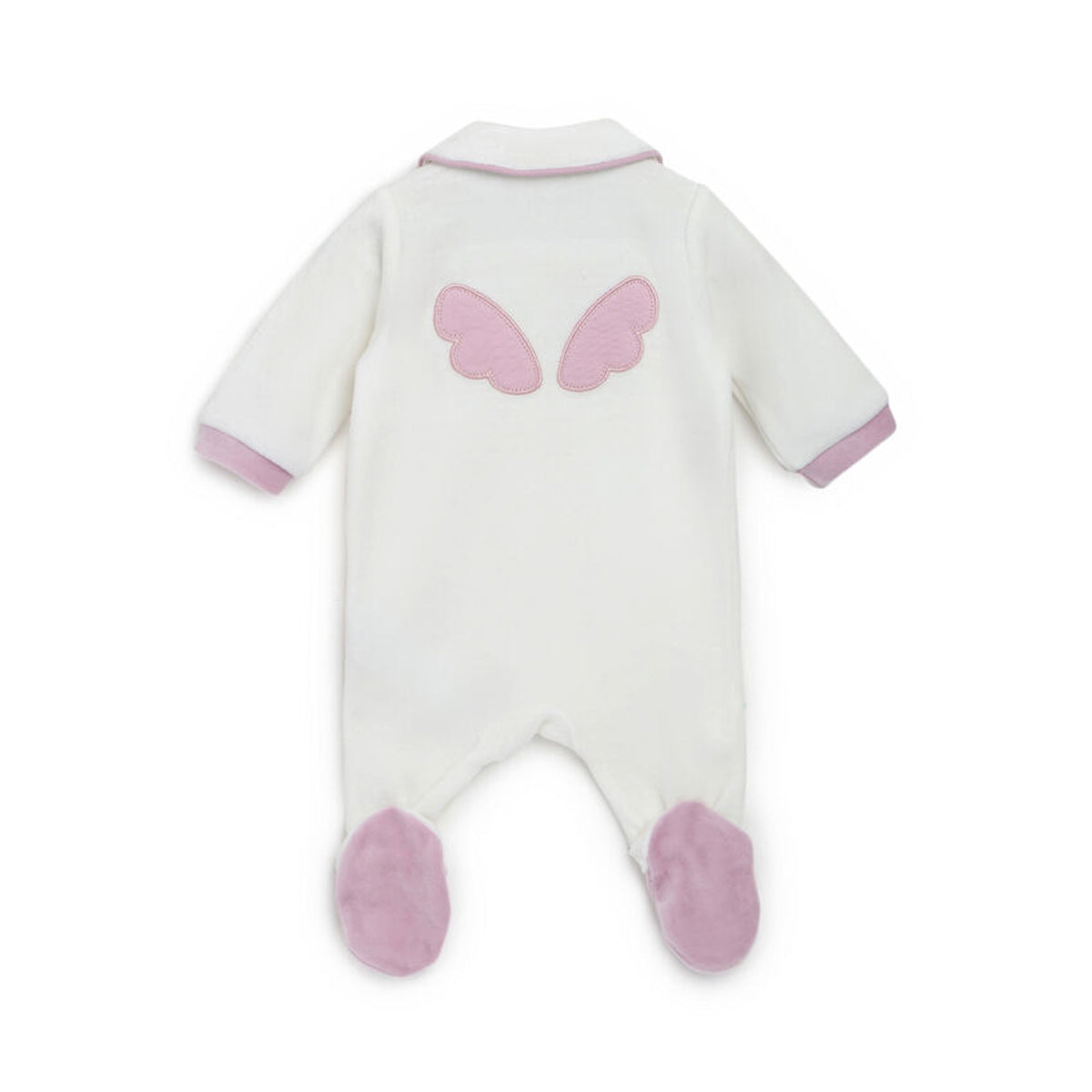 Chicco Girls Bronze Embellished Front Opening Babysuit