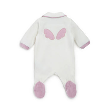 Chicco Girls Bronze Embellished Front Opening Babysuit
