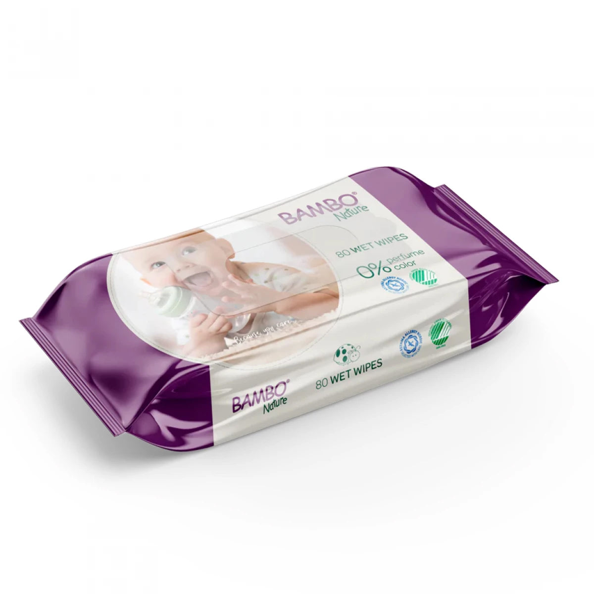 Bambo Nature Wet Wipes 3 x 80 Wipes Bambo Nature Wet Wipes 3 x 80 Wipes