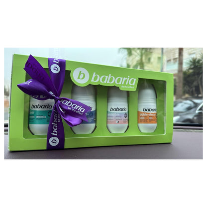 Babaria Deodorant 50ml X 4 Pcs Kit