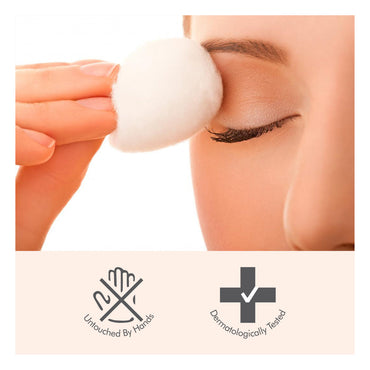 Tulips White Cotton Balls 120pcs