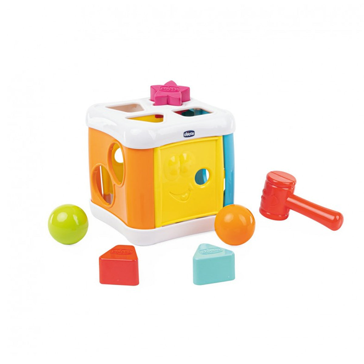 Chicco Toy S2p 2in1 Sort & Beat Cube Chicco Toy S2p 2in1 Sort & Beat Cube
