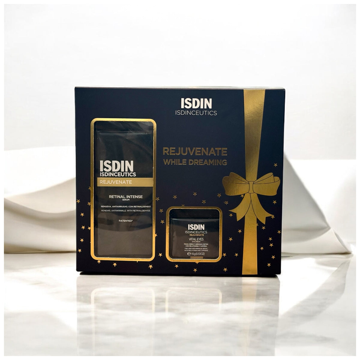 Isdin Isdinceutics Rejuvenate Retinal Intense Serum 50ml + Isdin Isdinceutics Vital Eyes 15g Offer