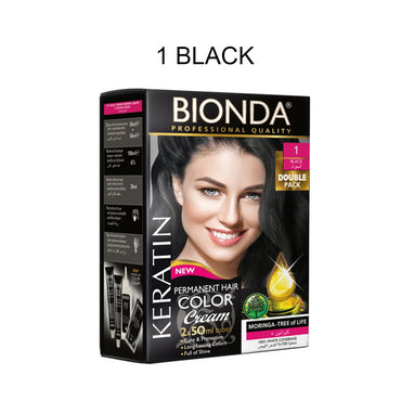 Bionda Professional Double Pack Permanent Hair Color Cream 2X50ml