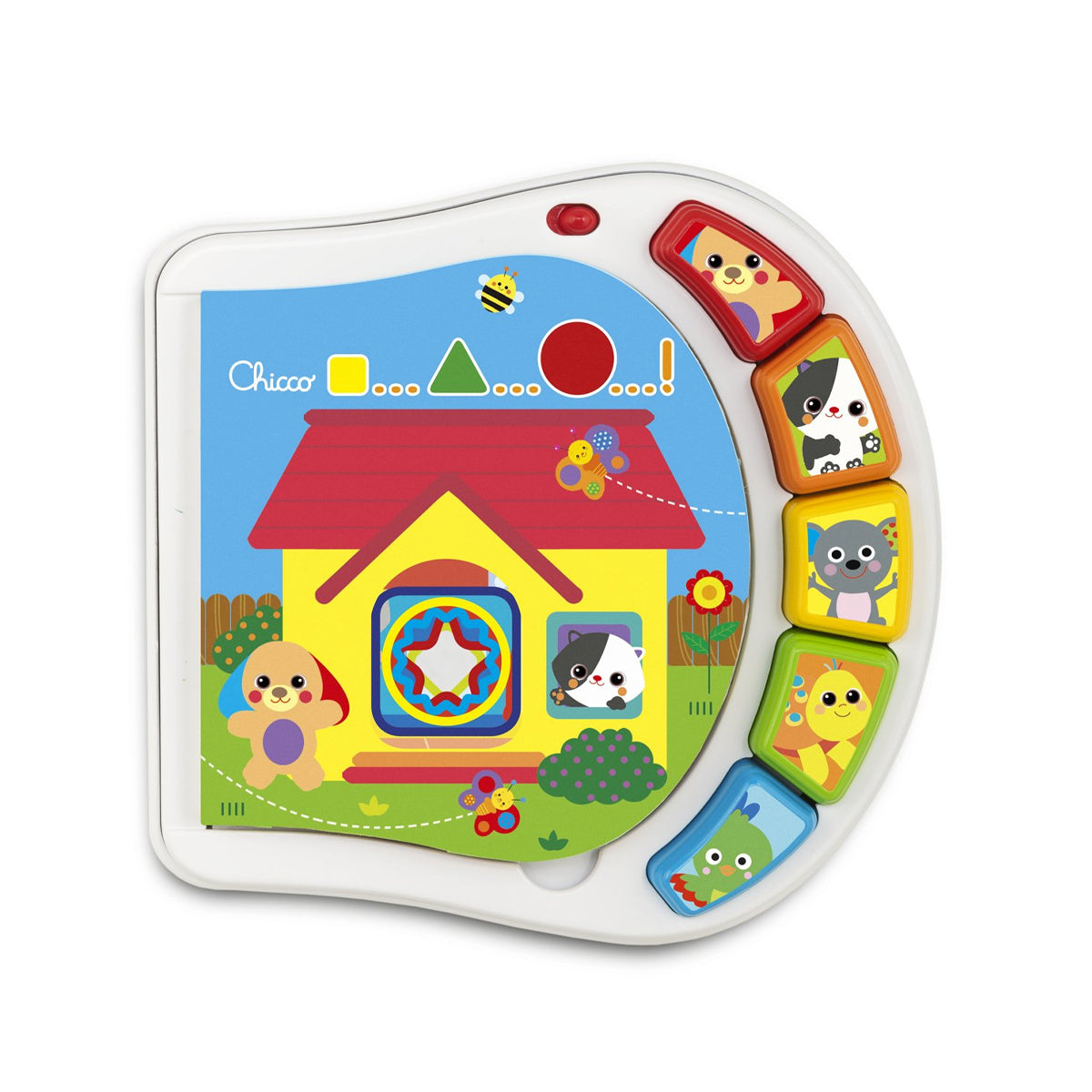 Chicco Discovery Book Puppies Home Interactive Toy Chicco Discovery Book Puppies Home Interactive Toy
