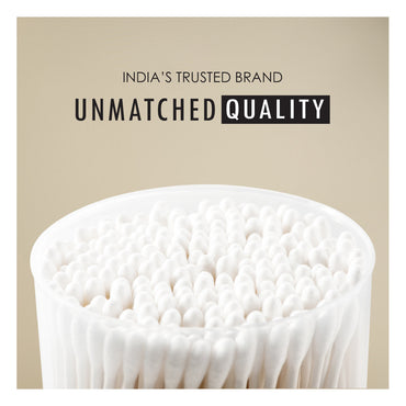 Tulips Paper Stick Cotton Buds 100pcs Zip Pack