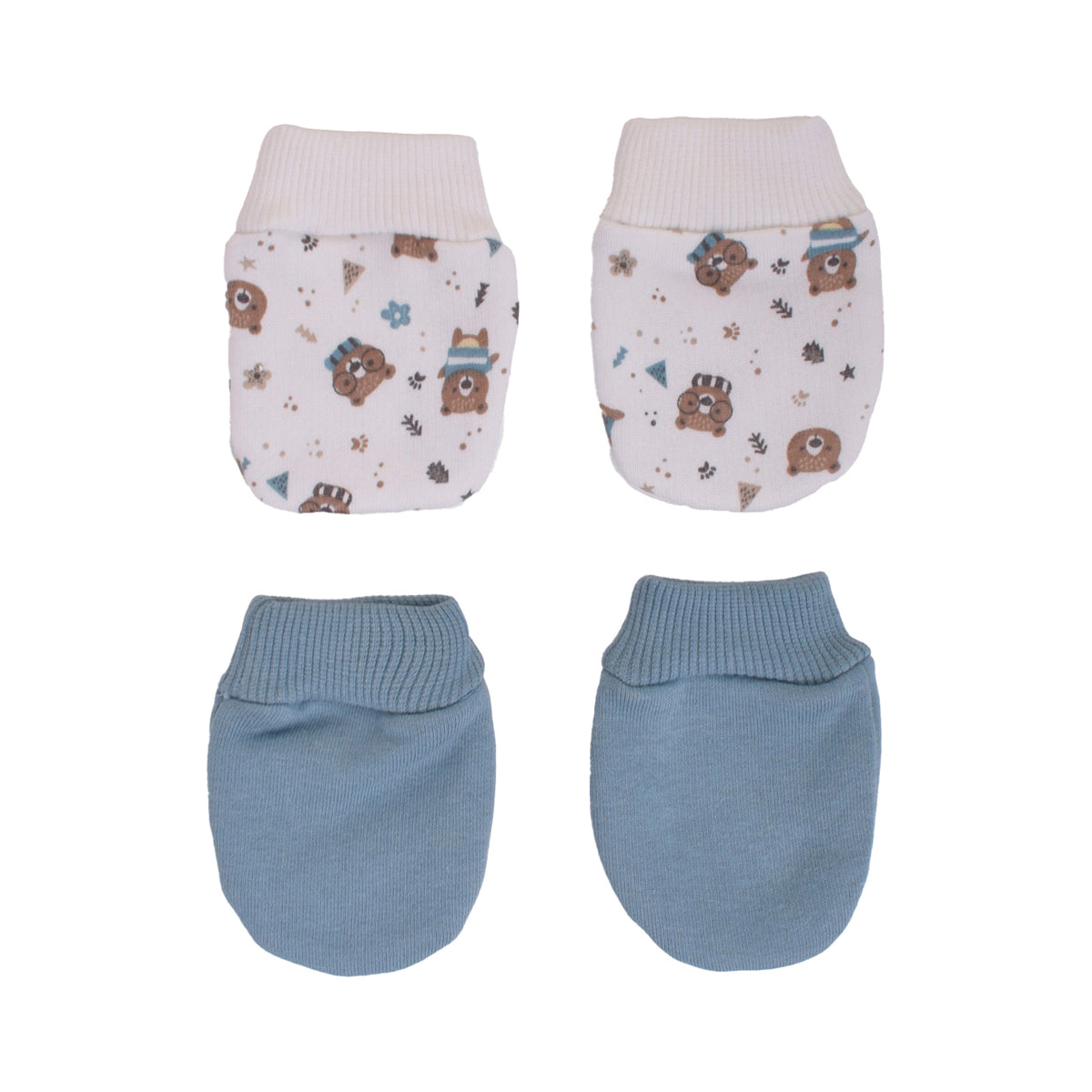 Junior Mr Fluff Printed Gloves 2 PCS Junior Mr Fluff Printed Gloves 2 PCS