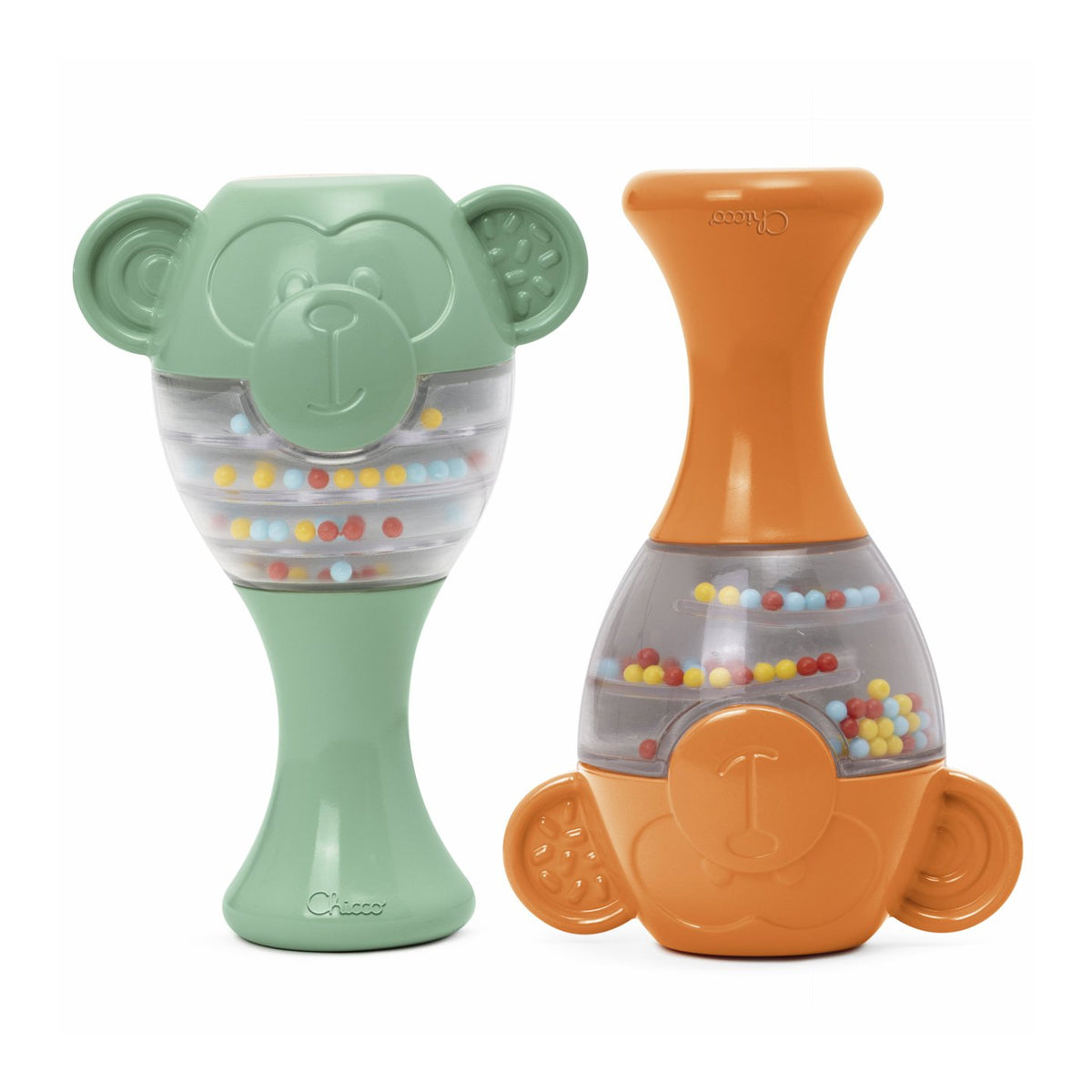 Chicco Toy Eco+ Monkeys Maracas Chicco Toy Eco+ Monkeys Maracas