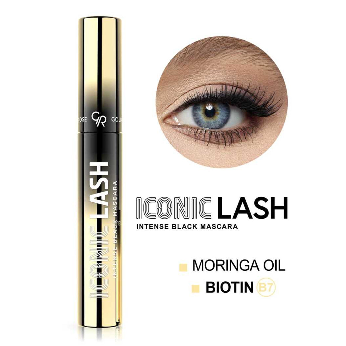 Golden Rose Iconic Lash Intense Black Mascara Golden Rose Iconic Lash Intense Black Mascara