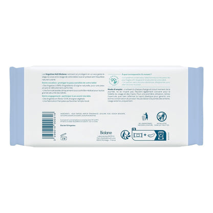 Biolane H2O Thick Wipes 72 Pack