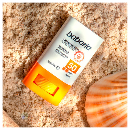 Babaria Sunscreen Stick Solar Facial Spf50 20ml