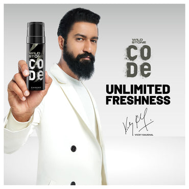 Wild Stone Code Chrome Body Perfume Spray for Men 120ml