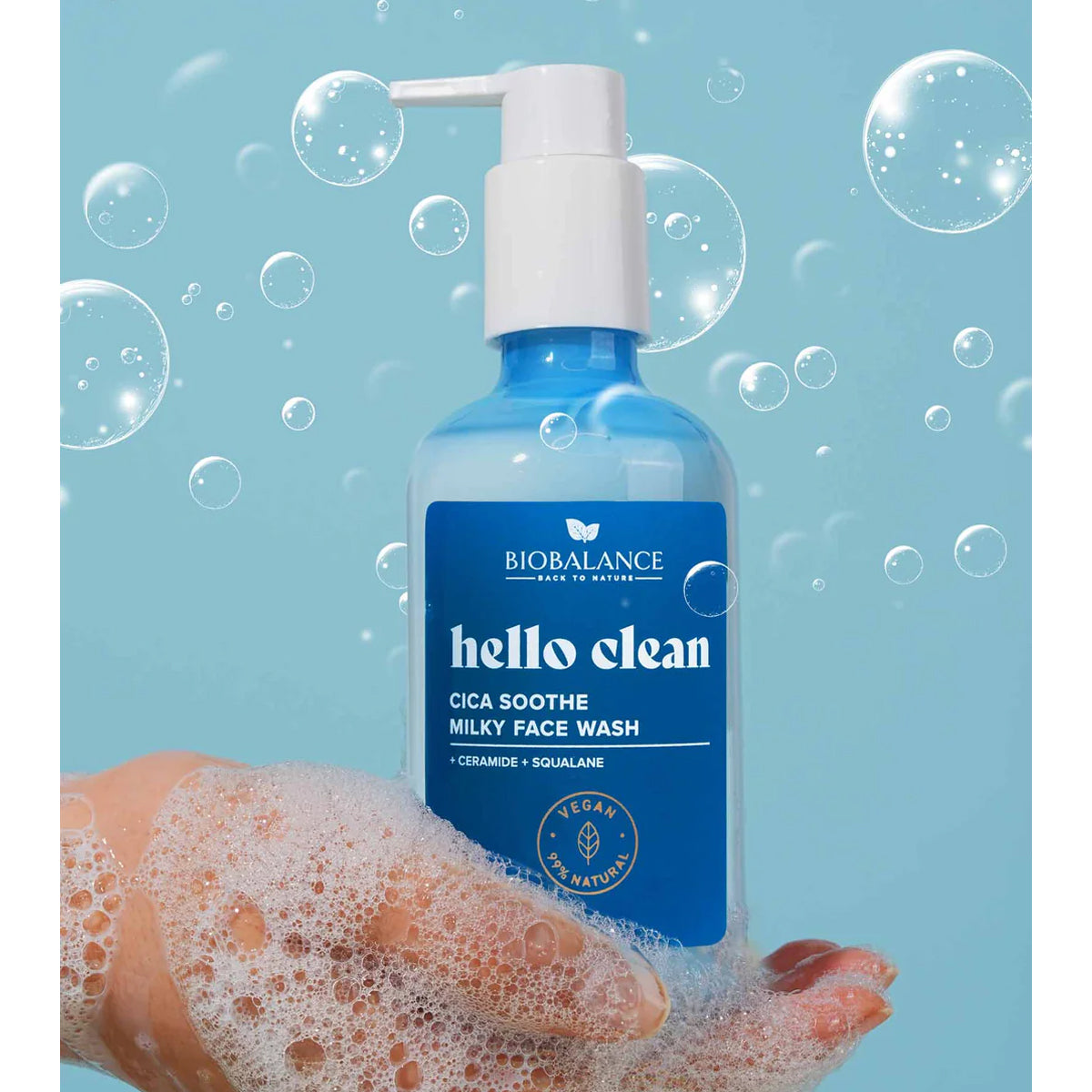 Bio Balance Hello Clean Cica Soothe Milky Face Wash 250ml Bio Balance Hello Clean Cica Soothe Milky Face Wash 250ml