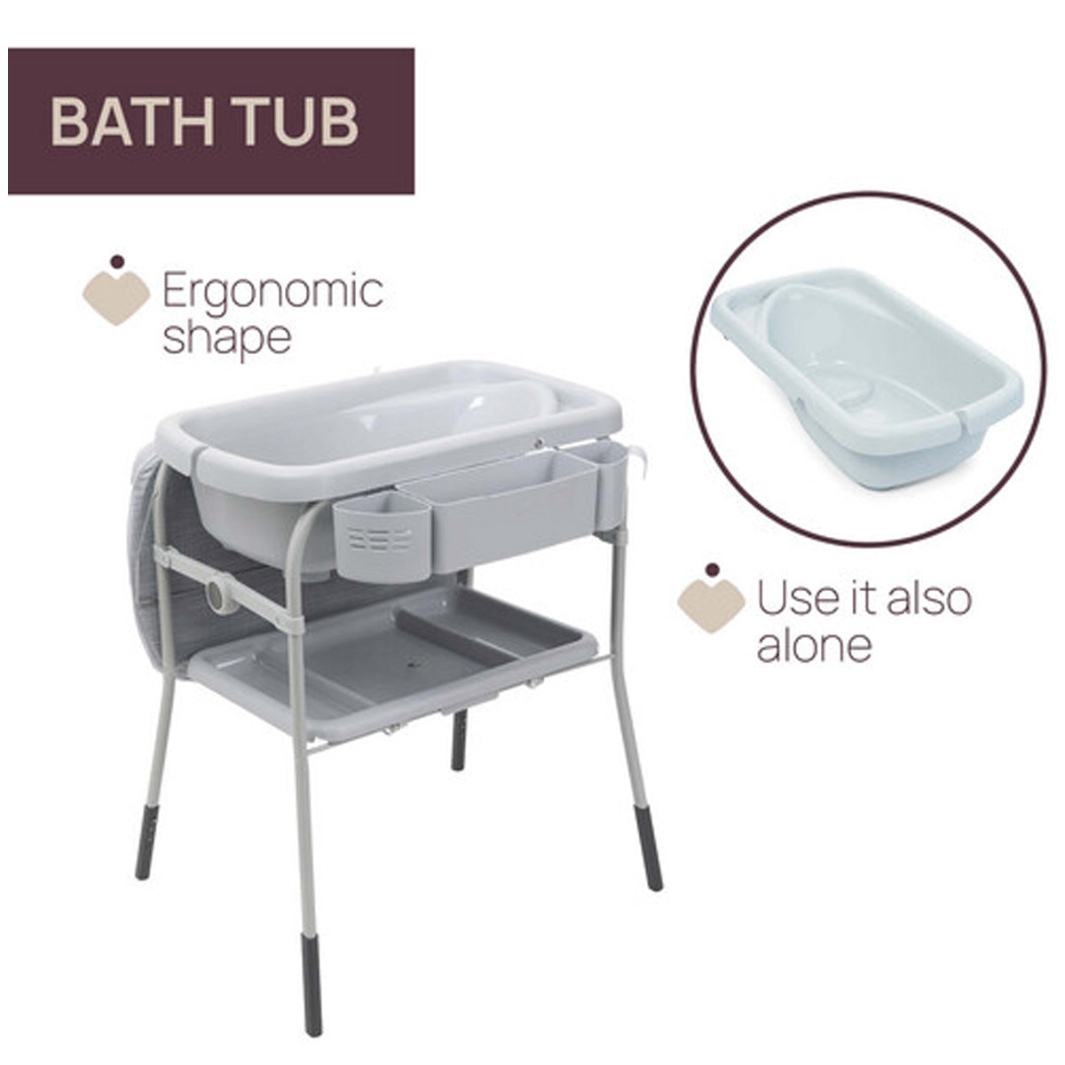 Chicco Cuddle & bubble Grey Melange Chicco Cuddle & bubble Grey Melange