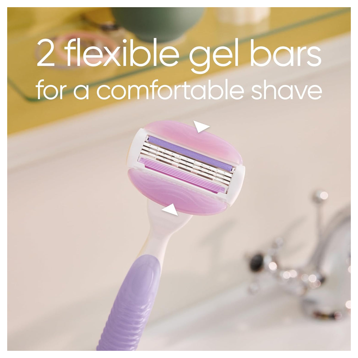 Gillette Venus Comfort Glide Breeze 3 Blades 4 Razors