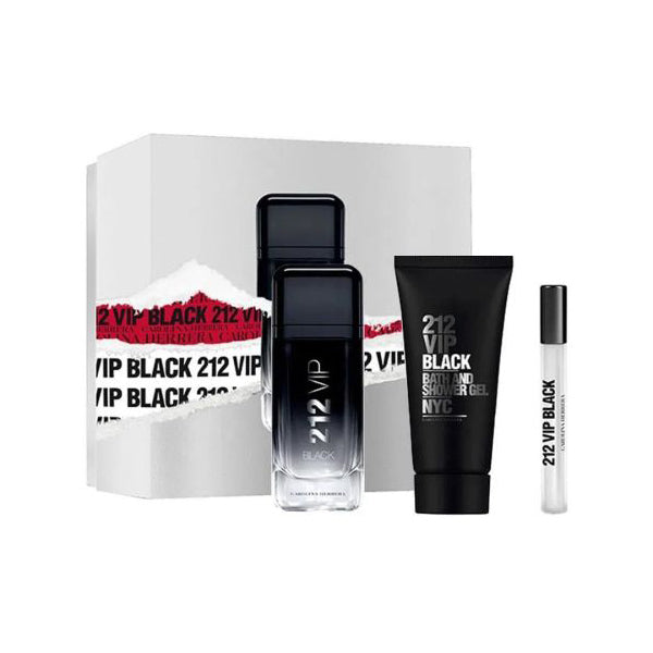 212 VIP BLACK 100ML EDP AND SHOWER GEL