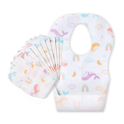 Ababy Disposable Baby Bibs 20 Pcs