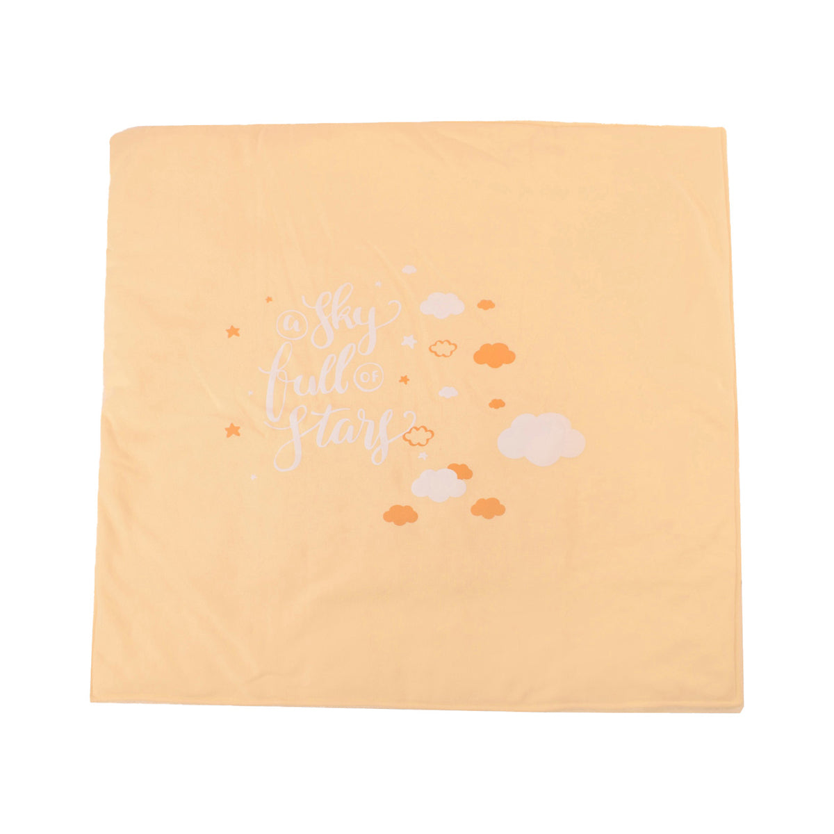 Junior Sky Printed Blanket Orange Junior Sky Printed Blanket Orange