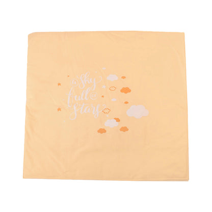 Junior Sky Printed Blanket Orange
