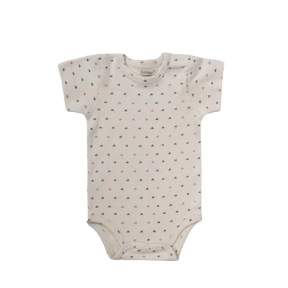 Junior Bodysuit Short Sleeve Sea Waves 0-3m
