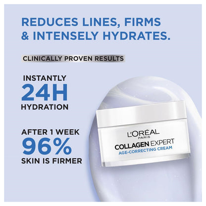 Loreal Paris Collagen Expert Anti-Aging & Firming Cream with Collagen + Peptides 50ml
