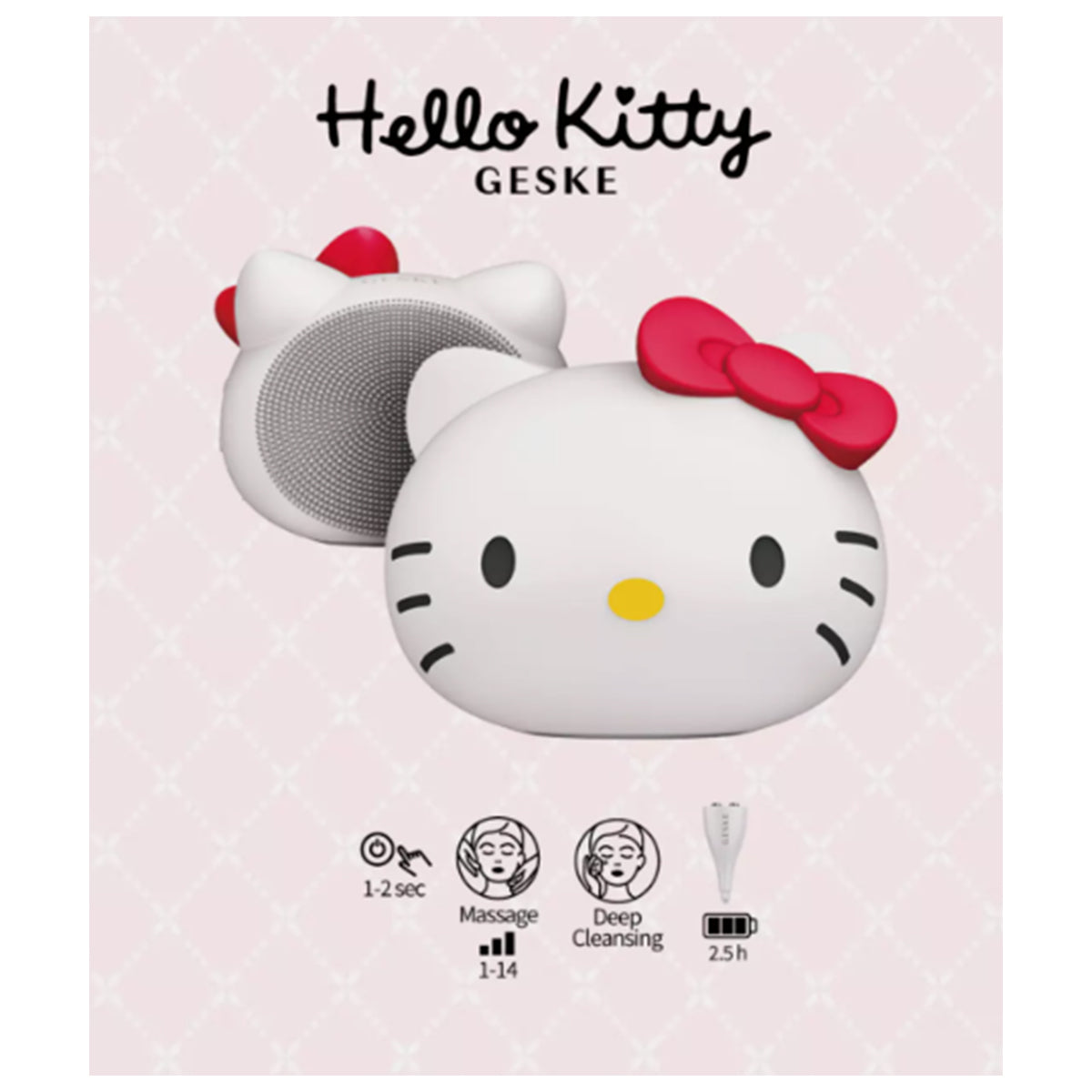 Geske Sonic Facial Brush 4 in 1 Hello Kitty Geske Sonic Facial Brush 4 in 1 Hello Kitty