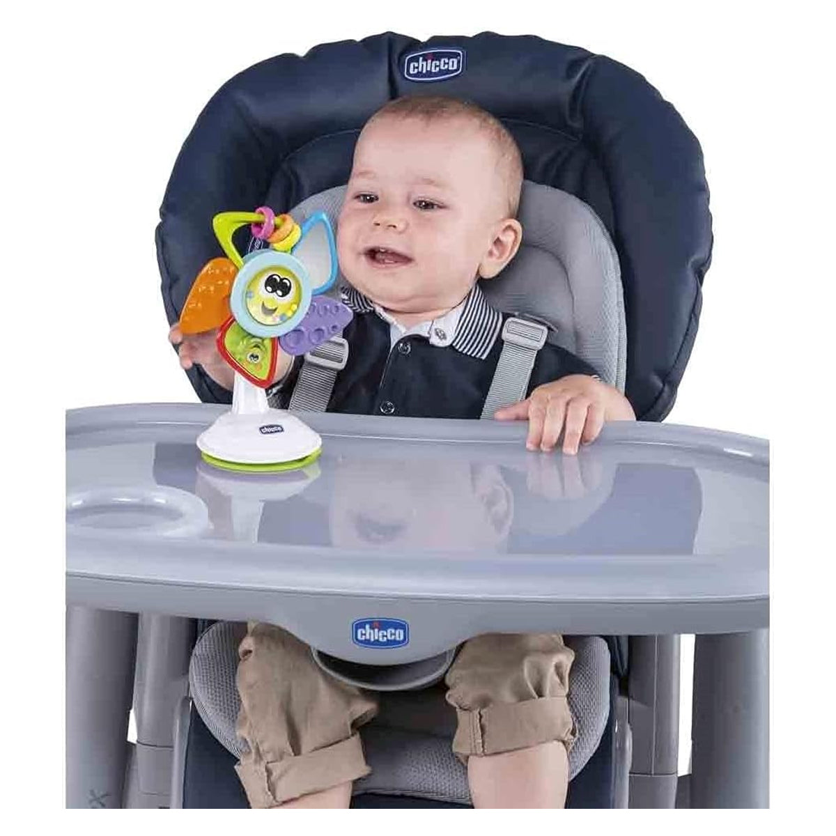 Chicco Will the Pinwheel Highchair Toy Rattle Chicco Will the Pinwheel Highchair Toy Rattle