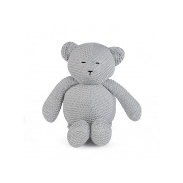 Pasito A Pasito Knitted Musical Bear Grey
