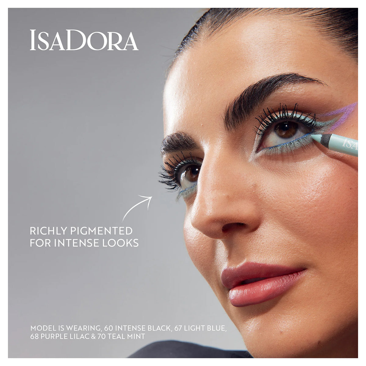 محدد عيون كاجال كونتور من إيزادورا، 60 أسود مكثف محدد عيون كاجال كونتور من إيزادورا، 60 أسود مكثف