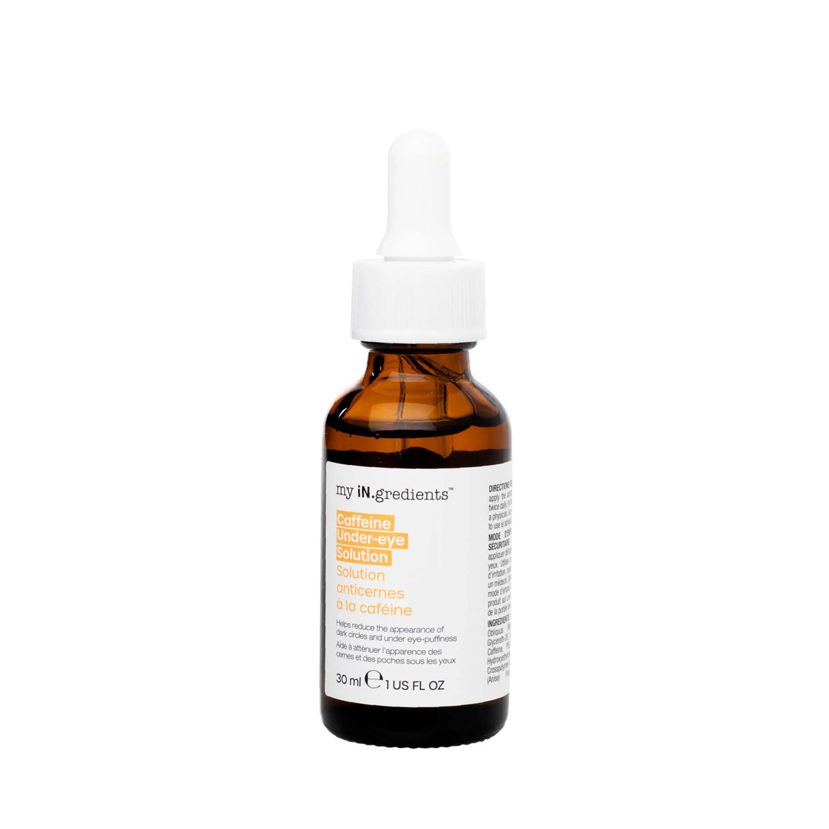 My Ingredients Caffeine Under-Eye Solution 30ml