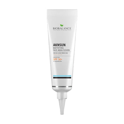 Bio Balance Aknsun Tinted Medium Mattifying Aqua Fusion Dry Touch 50+spf 40ml
