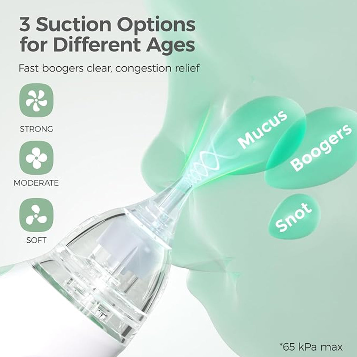 Momcozy 2-in-1 Electric Nasal Aspirator