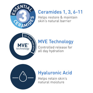 Cerave Moisturizing Lotion for Normal to Dry Skin with Hyaluronic Acid 236Ml