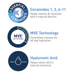 Cerave Hydrating Cleanser for Normal to Dry Skin with Hyaluronic Acid 473Ml