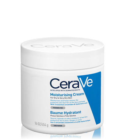 Cerave Moisturizing Cream for Dry Skin with Hyaluronic Acid 454G